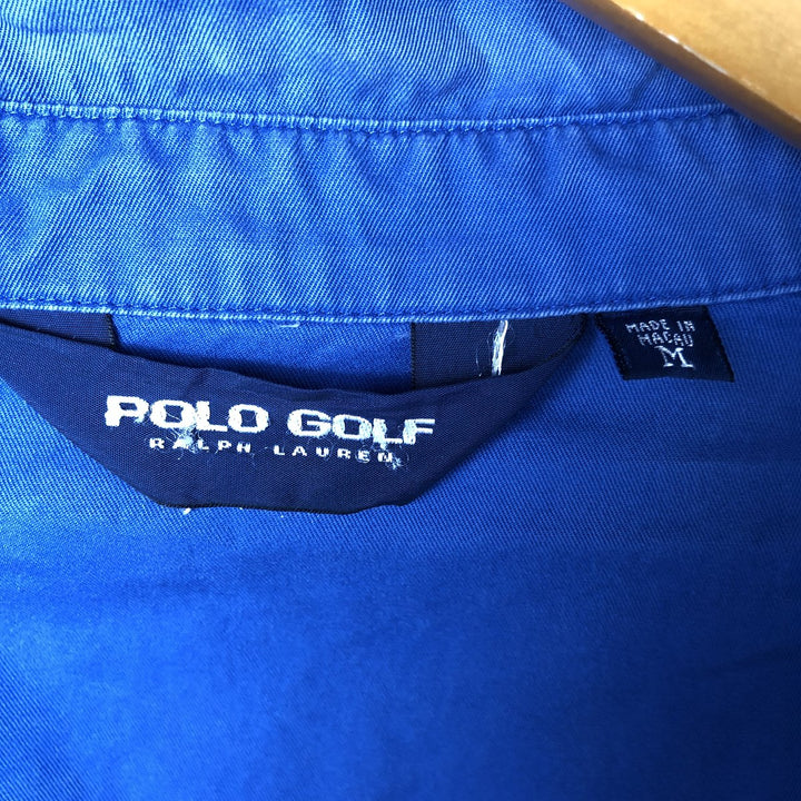 Special price for Ralph Lauren POLO by Ralph Lauren swing top sports jacket, men's size M cotton blue type Vintage Second Hand
