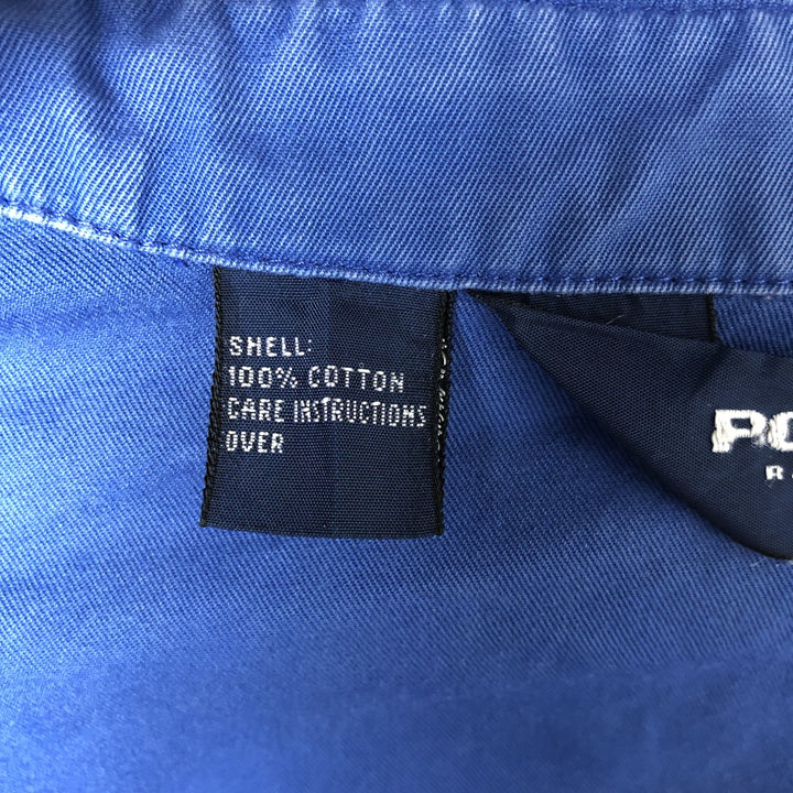 Special price for Ralph Lauren POLO by Ralph Lauren swing top sports jacket, men's size M cotton blue type Vintage Second Hand