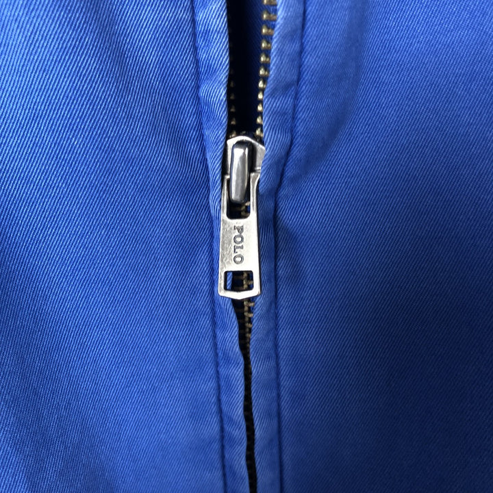 Special price for Ralph Lauren POLO by Ralph Lauren swing top sports jacket, men's size M cotton blue type Vintage Second Hand