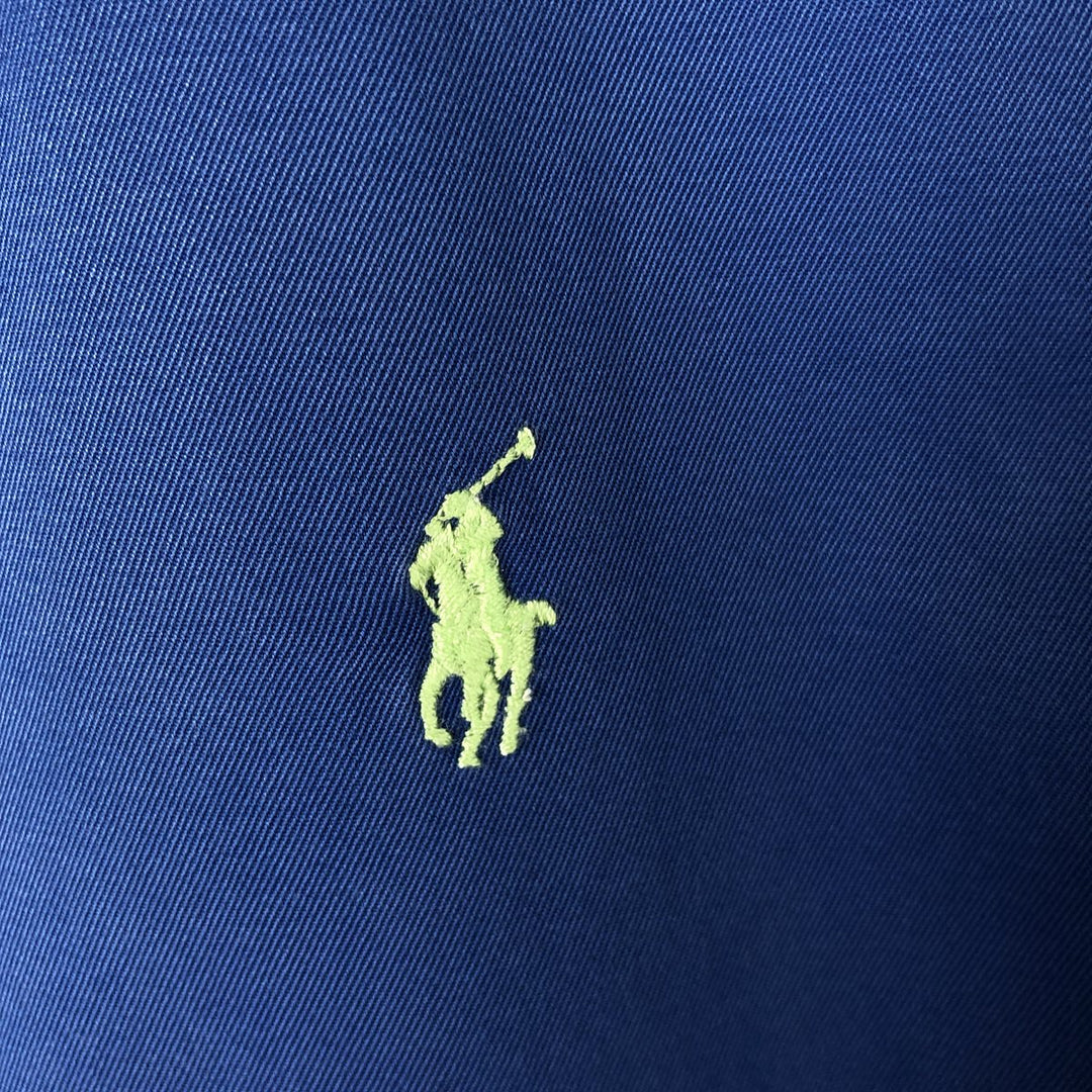 Special price for Ralph Lauren POLO by Ralph Lauren swing top sports jacket, men's size M cotton blue type Vintage Second Hand