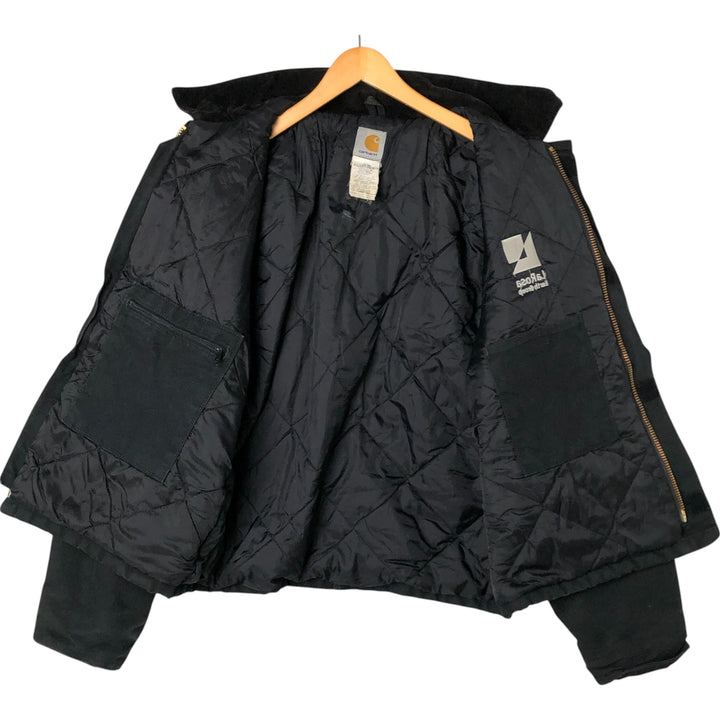 Carhartt Traditional Jacket Duck Work Jacket Men's L size cotton black type Vintage Second Hand