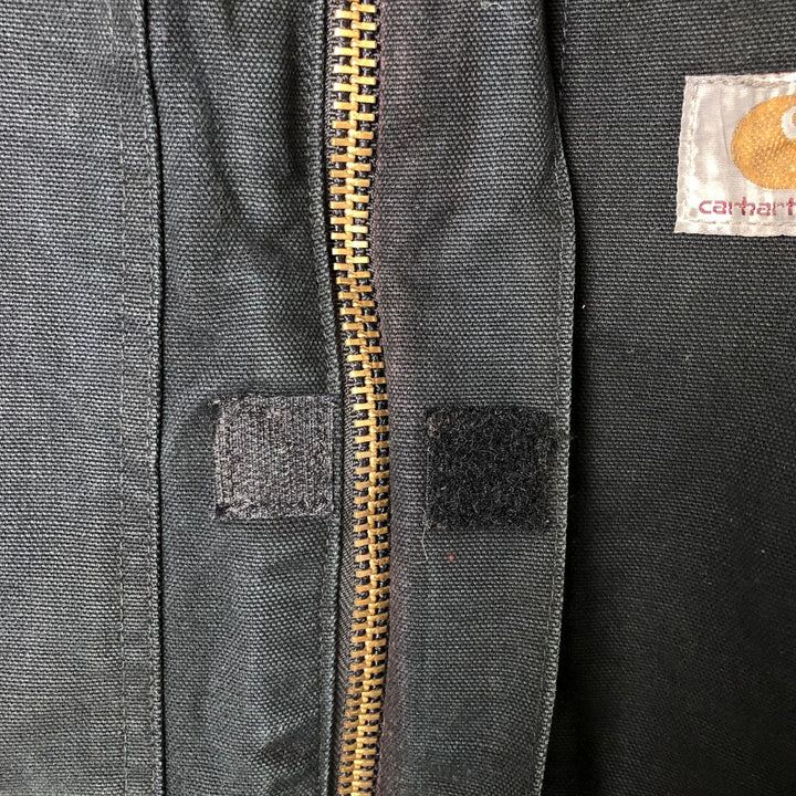Carhartt Traditional Jacket Duck Work Jacket Men's L size cotton black type Vintage Second Hand