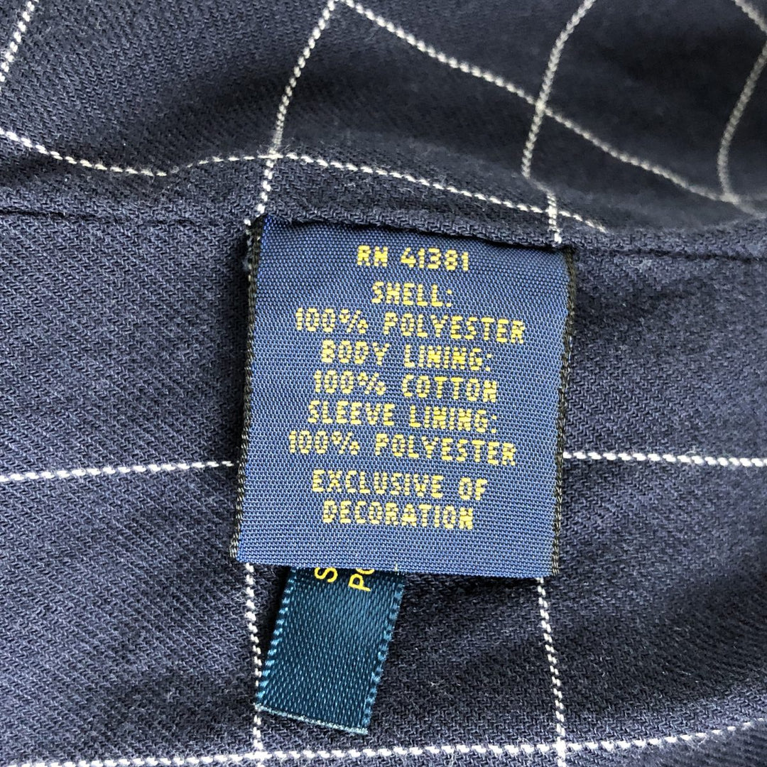 Special price for Ralph Lauren POLO by Ralph Lauren swing top sports jacket, men's XL size polyester Beige type Vintage Second Hand