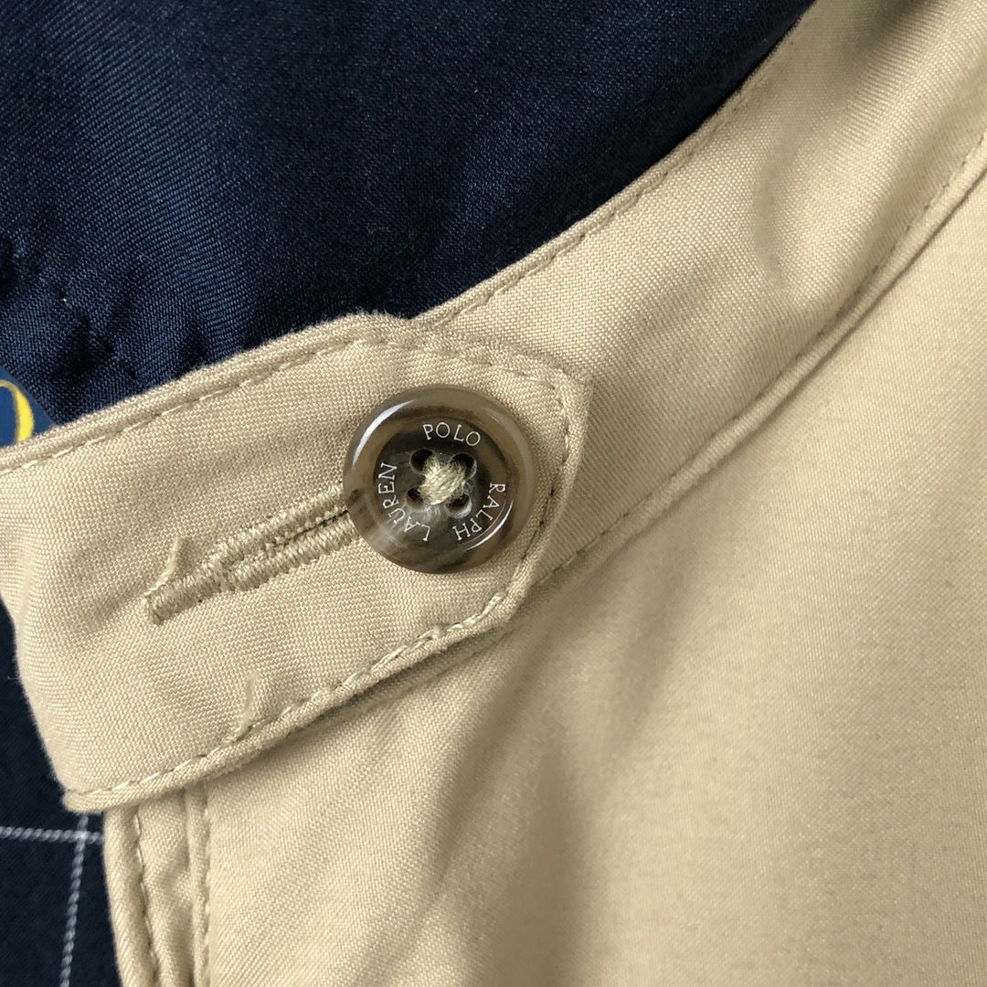 Special price for Ralph Lauren POLO by Ralph Lauren swing top sports jacket, men's XL size polyester Beige type Vintage Second Hand