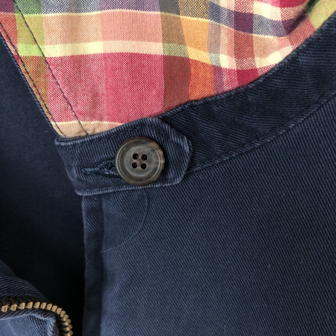 Ralph Lauren POLO by Ralph Lauren Swing Top Sports Jacket Men's XXL cotton navy blue type Vintage Second Hand