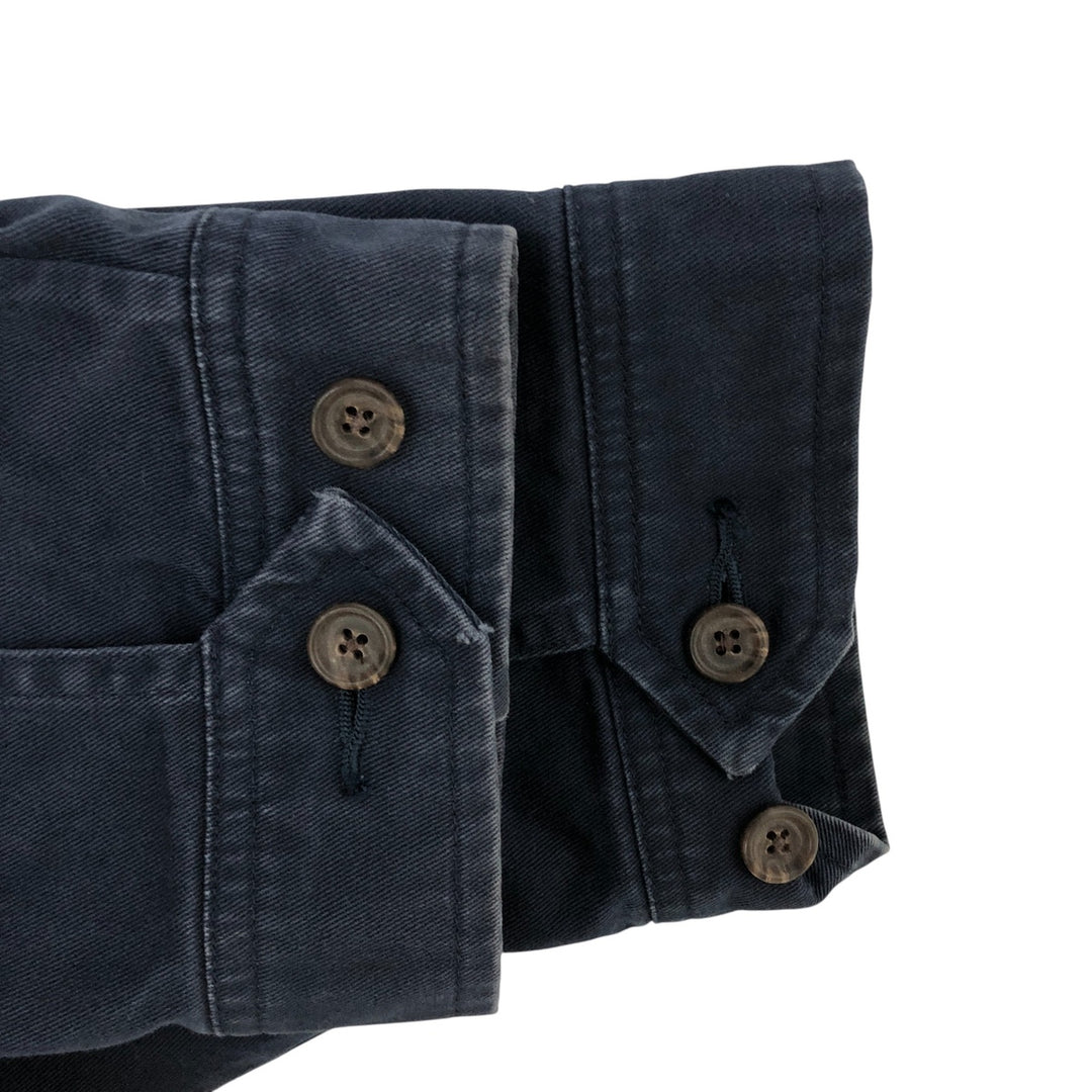 Ralph Lauren POLO by Ralph Lauren Swing Top Sports Jacket Men's XXL cotton navy blue type Vintage Second Hand