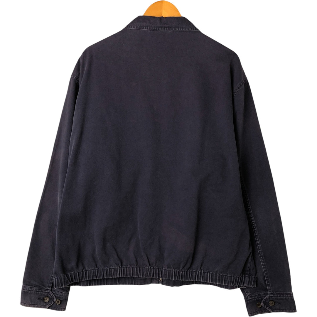 Ralph Lauren POLO by Ralph Lauren Swing Top Sports Jacket Men's XL cotton navy blue type Vintage Second Hand