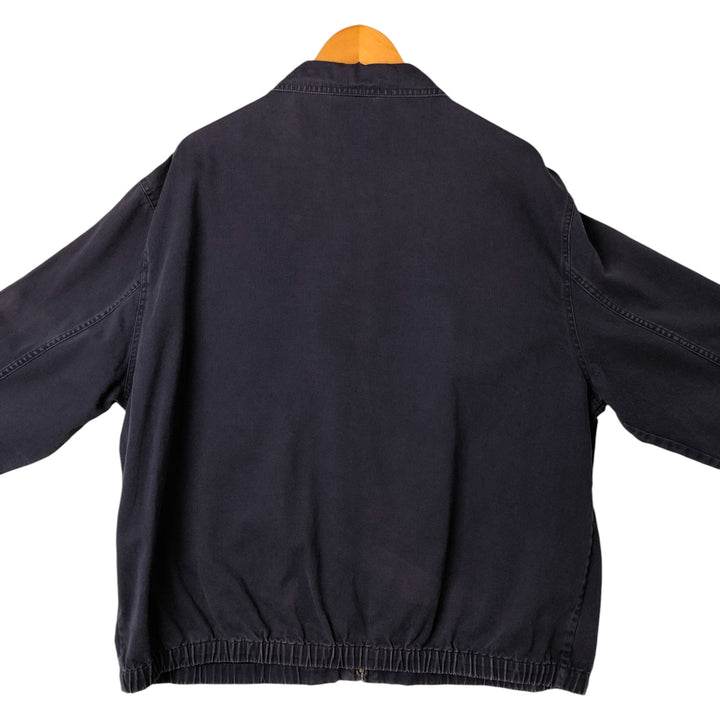 Ralph Lauren POLO by Ralph Lauren Swing Top Sports Jacket Men's XL cotton navy blue type Vintage Second Hand