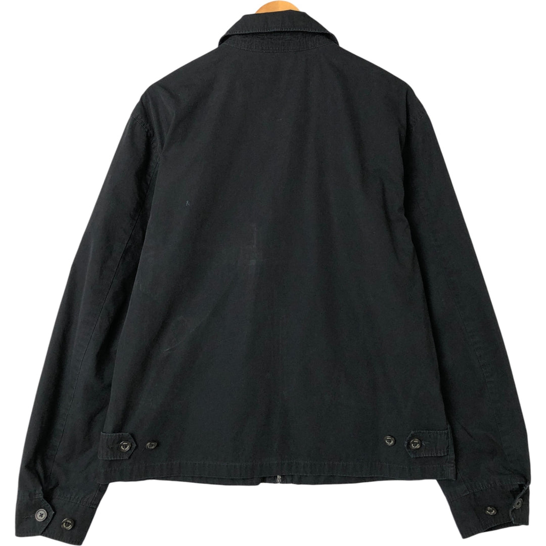 Ralph Lauren POLO by Ralph Lauren Swing Top Sports Jacket Men's L size cotton black type Vintage Second Hand