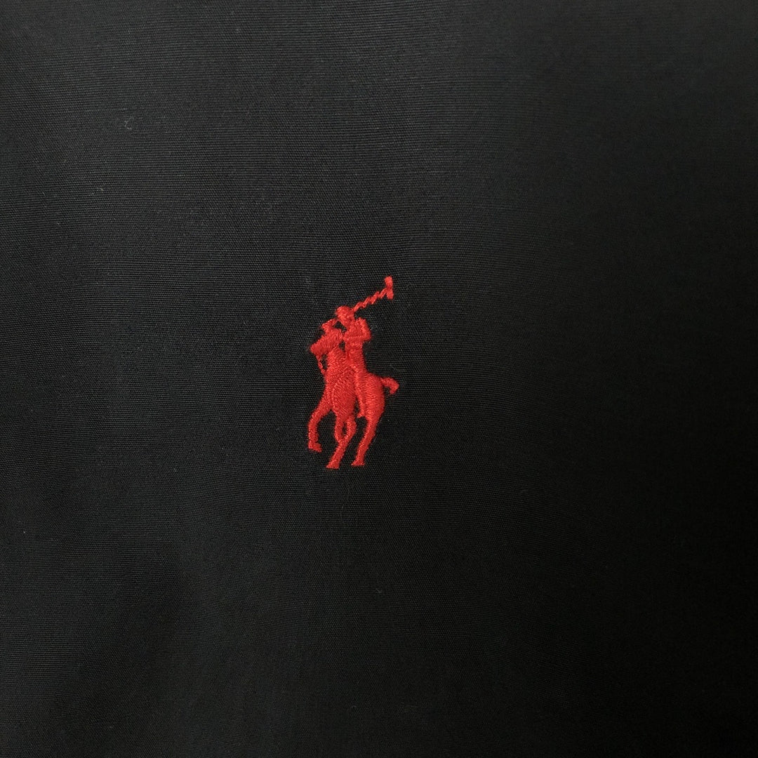 Ralph Lauren POLO by Ralph Lauren Swing Top Sports Jacket Men's L size cotton black type Vintage Second Hand