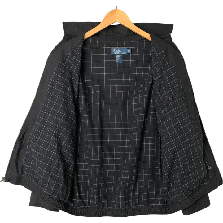 Ralph Lauren POLO by Ralph Lauren Swing Top Sports Jacket Men's M polyester black type Vintage Second Hand