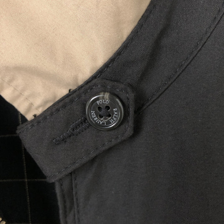 Ralph Lauren POLO by Ralph Lauren Swing Top Sports Jacket Men's M polyester black type Vintage Second Hand