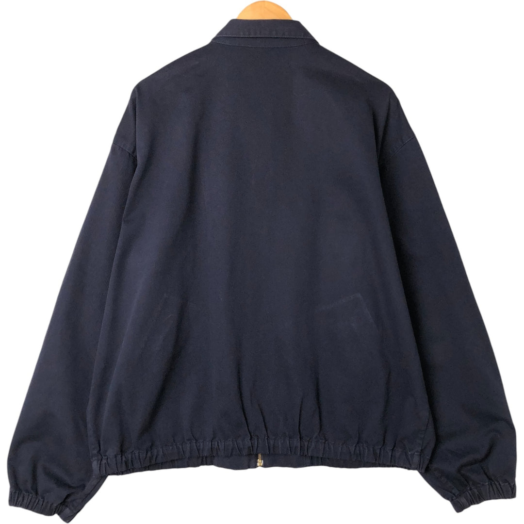 Ralph Lauren POLO by Ralph Lauren Swing Top Sports Jacket Men's XL cotton navy blue type Vintage Second Hand