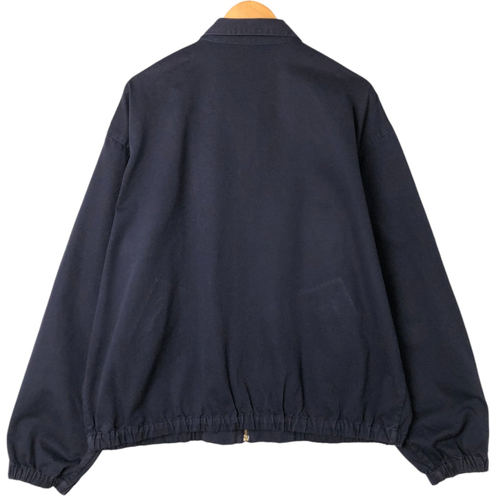 Ralph Lauren POLO by Ralph Lauren Swing Top Sports Jacket Men's XL cotton navy blue type Vintage Second Hand
