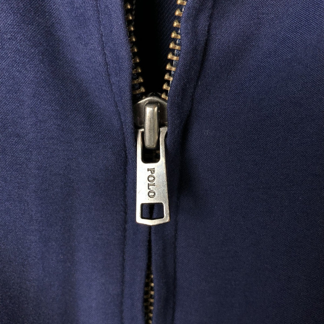 Ralph Lauren POLO by Ralph Lauren Swing Top Sports Jacket Men's S polyester navy blue type Vintage Second Hand