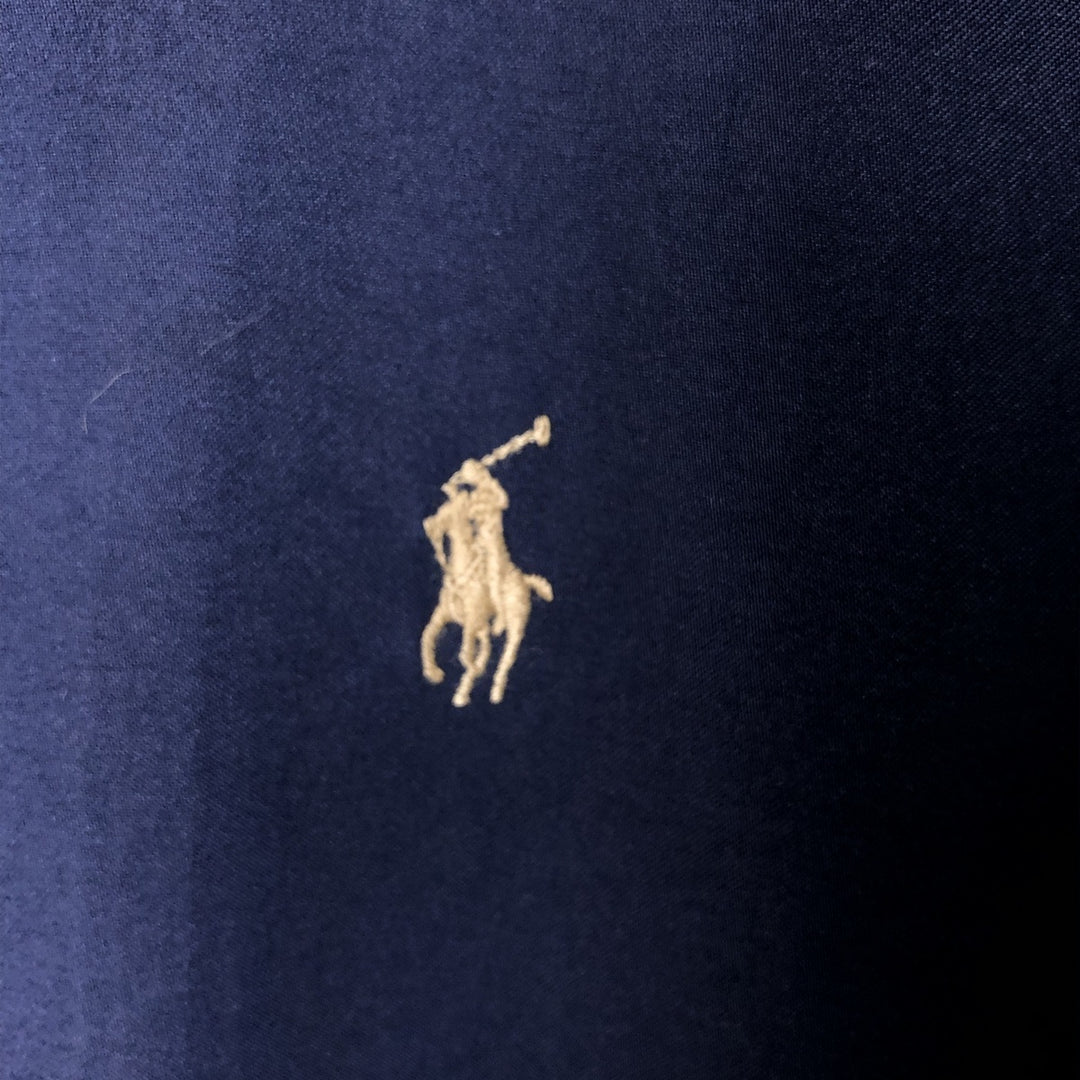 Ralph Lauren POLO by Ralph Lauren Swing Top Sports Jacket Men's S polyester navy blue type Vintage Second Hand