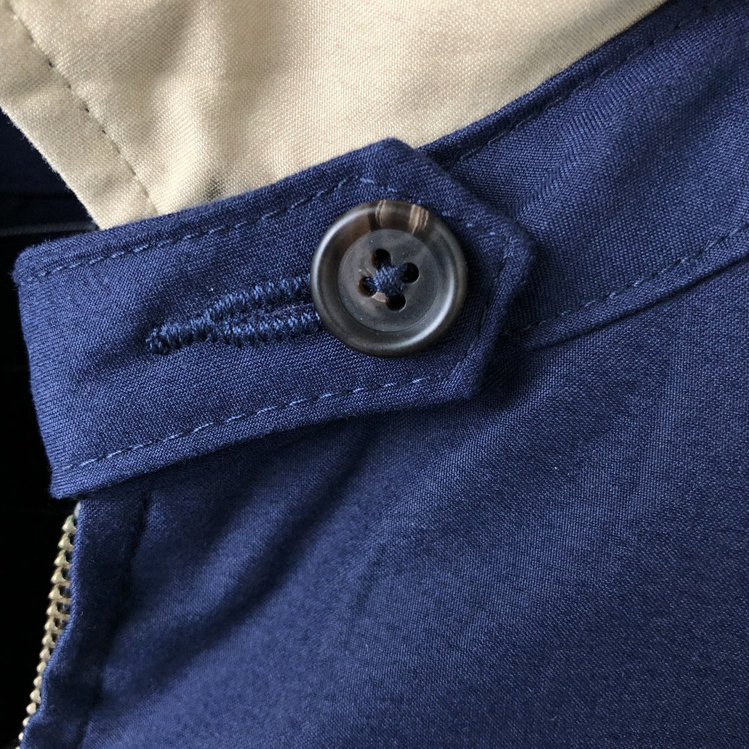 Ralph Lauren POLO by Ralph Lauren Swing Top Sports Jacket Men's XXL polyester navy blue type Vintage Second Hand