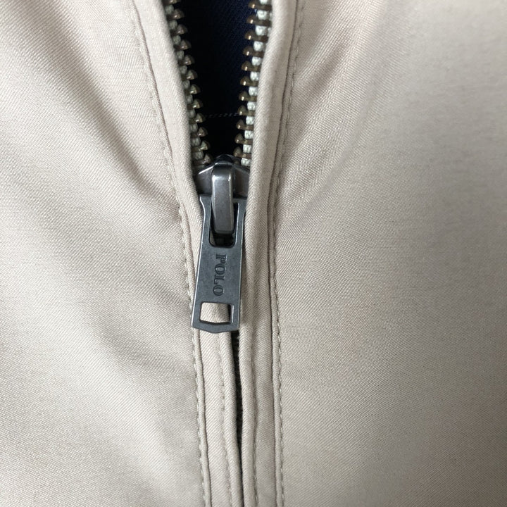 Ralph Lauren POLO RALPH LAUREN Swing Top Sports Jacket Men's M polyester Beige type Vintage Second Hand