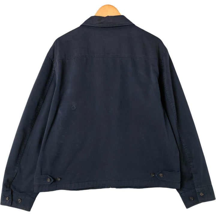 Ralph Lauren POLO by Ralph Lauren Swing Top Sports Jacket Men's XL cotton navy blue type Vintage Second Hand