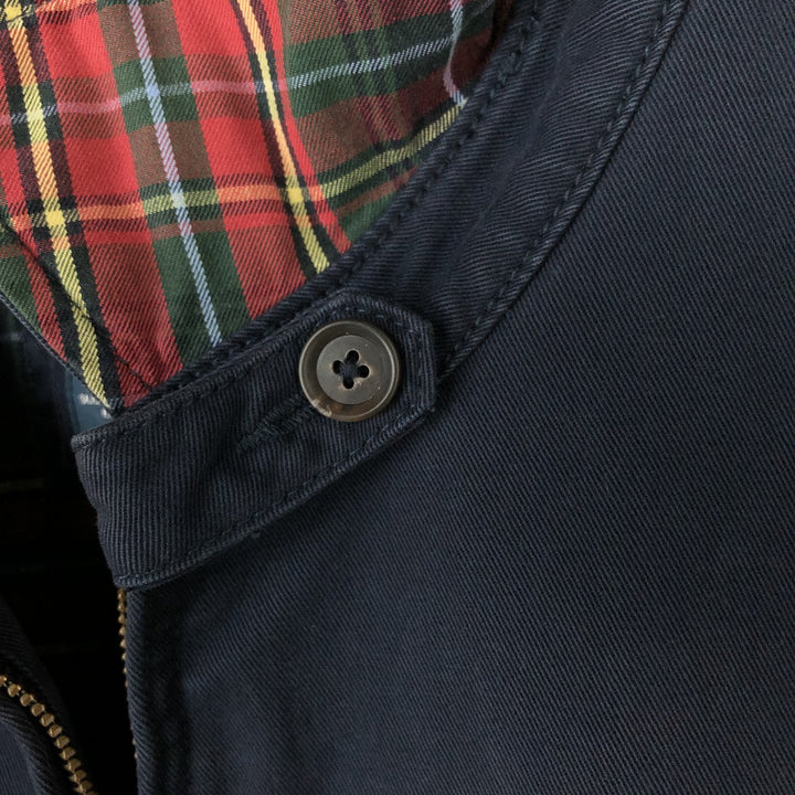 Ralph Lauren POLO by Ralph Lauren Swing Top Sports Jacket Men's XL cotton navy blue type Vintage Second Hand