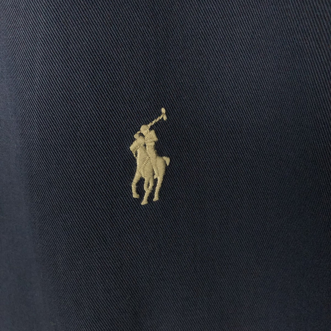 Ralph Lauren POLO by Ralph Lauren Swing Top Sports Jacket Men's XL cotton navy blue type Vintage Second Hand