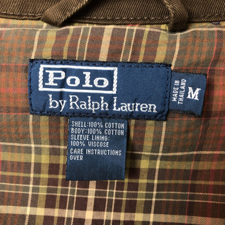Ralph Lauren POLO by Ralph Lauren Swing Top Sports Jacket Men's M cotton brown type Vintage Second Hand