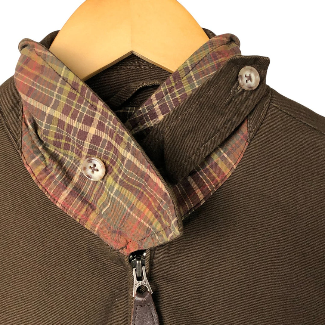 Ralph Lauren POLO by Ralph Lauren Swing Top Sports Jacket Men's M cotton brown type Vintage Second Hand