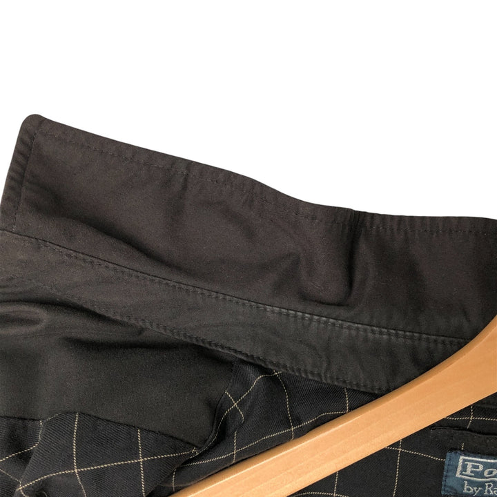 Ralph Lauren POLO by Ralph Lauren Swing Top Sports Jacket Men's L size polyester black type Vintage Second Hand