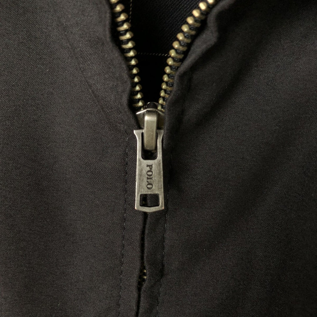 Ralph Lauren POLO by Ralph Lauren Swing Top Sports Jacket Men's XL polyester black type Vintage Second Hand