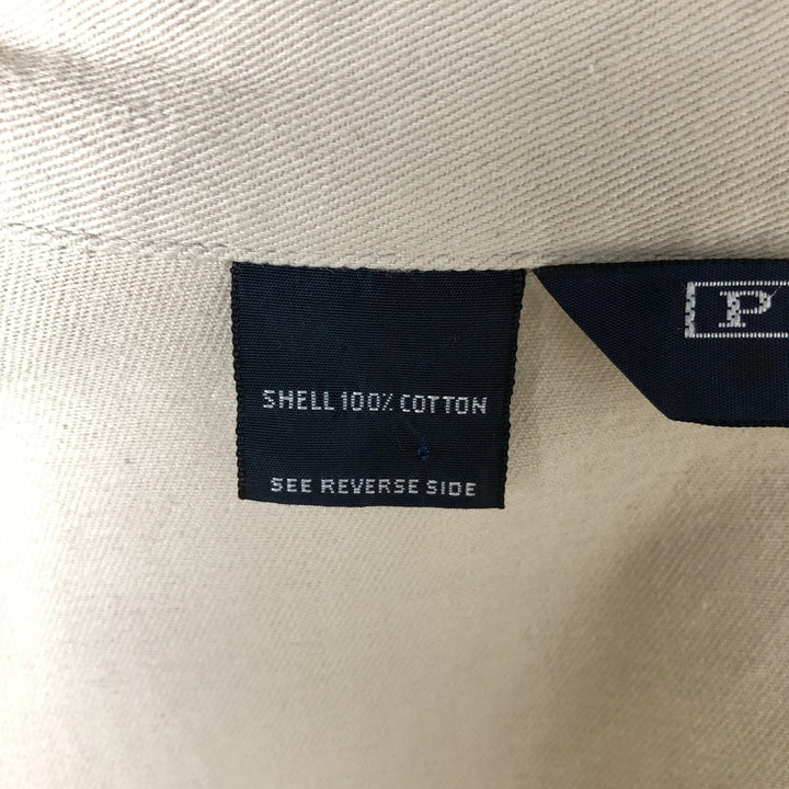 90'S Polo by Ralph Lauren swing top sports jacket, made in the USA, men's XL size, vintage cotton Beige type Vintage Second Hand