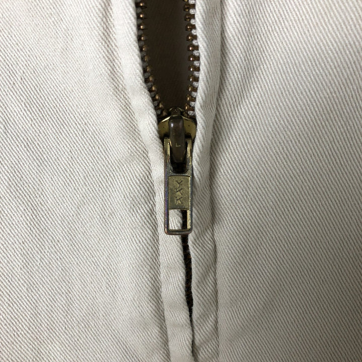 90'S Polo by Ralph Lauren swing top sports jacket, made in the USA, men's XL size, vintage cotton Beige type Vintage Second Hand