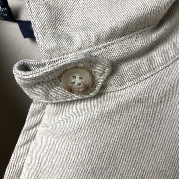 90'S Polo by Ralph Lauren swing top sports jacket, made in the USA, men's XL size, vintage cotton Beige type Vintage Second Hand