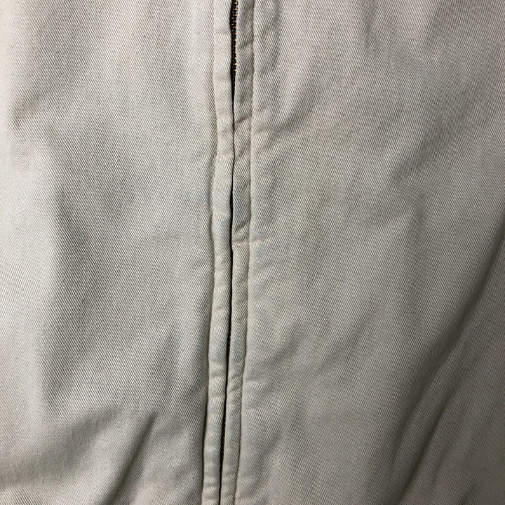 90'S Polo by Ralph Lauren swing top sports jacket, made in the USA, men's XL size, vintage cotton Beige type Vintage Second Hand