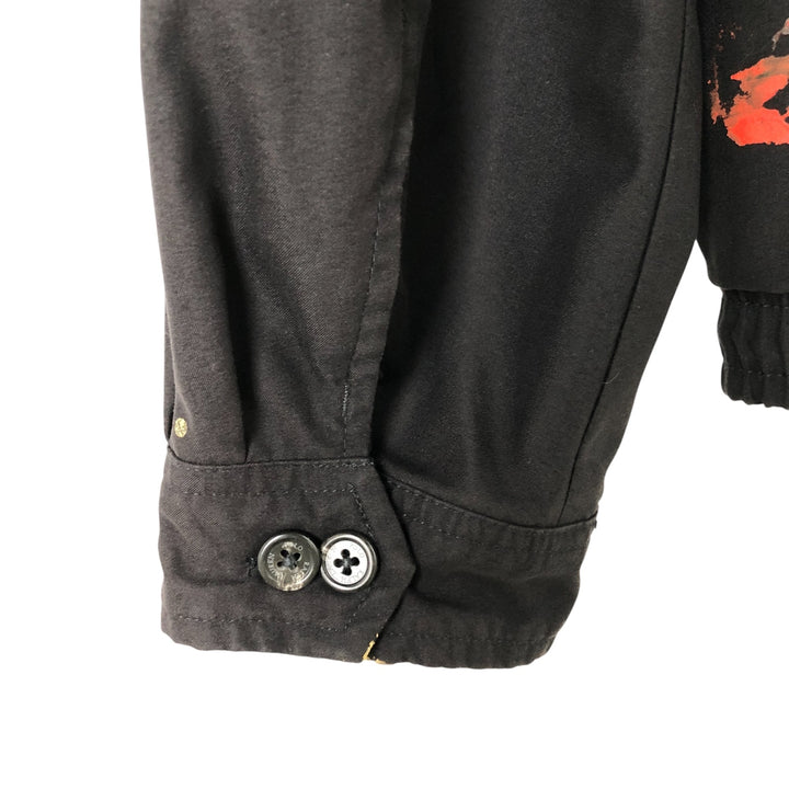 Ralph Lauren POLO RALPH LAUREN Swing Top Sports Jacket Men's M polyester black type Vintage Second Hand