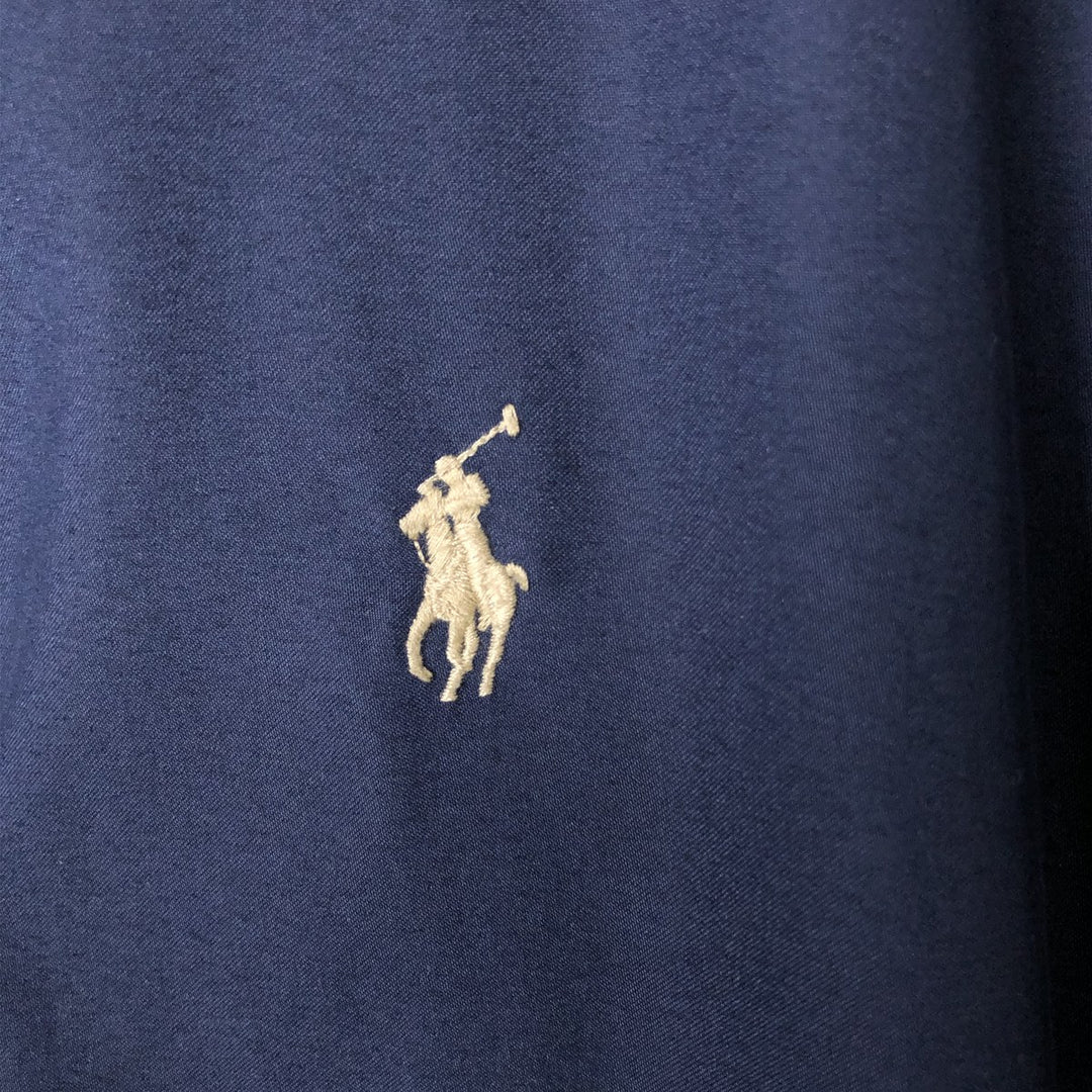 Ralph Lauren POLO by Ralph Lauren Swing Top Sports Jacket Men's XL polyester navy blue type Vintage Second Hand