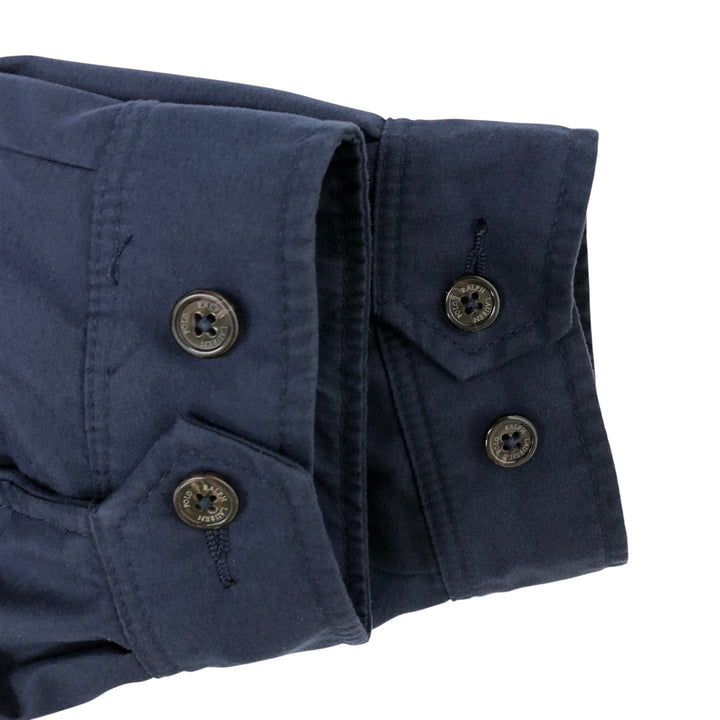 Ralph Lauren POLO by Ralph Lauren Swing Top Sports Jacket Men's XL polyester navy blue type Vintage Second Hand