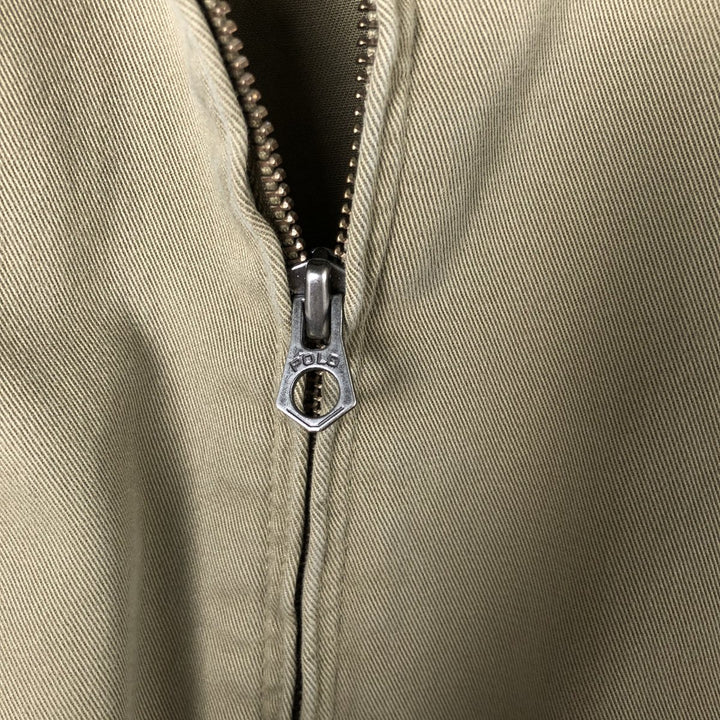 Ralph Lauren POLO by Ralph Lauren Swing Top Sports Jacket Men's XL cotton Khaki type beige Vintage Second Hand