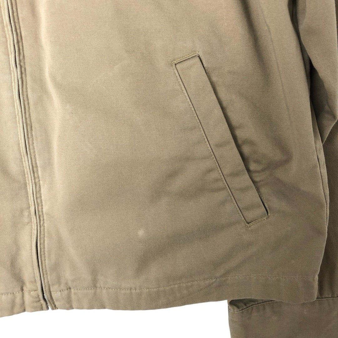 Ralph Lauren POLO by Ralph Lauren Swing Top Sports Jacket Men's XL cotton Khaki type beige Vintage Second Hand