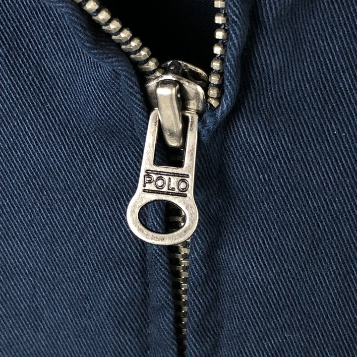 Special price for Ralph Lauren POLO by Ralph Lauren swing top sports jacket, men's size L cotton navy blue type Vintage Second Hand