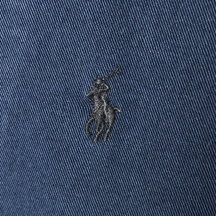 Special price for Ralph Lauren POLO by Ralph Lauren swing top sports jacket, men's size L cotton navy blue type Vintage Second Hand