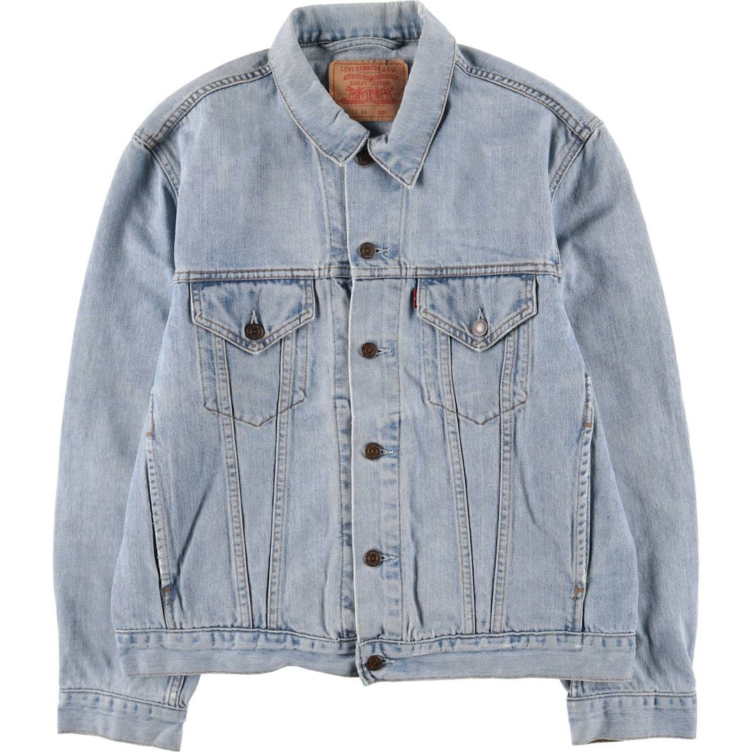 Levi's 70550-0476 Euro Model Denim Jacket, G-Jean, Men's Size L cotton blue type Vintage Second Hand