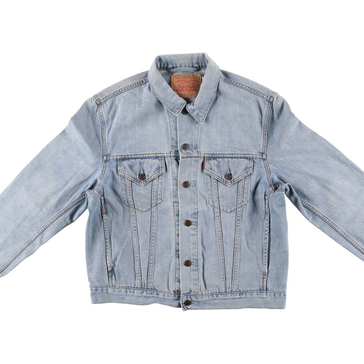 Levi's 70550-0476 Euro Model Denim Jacket, G-Jean, Men's Size L cotton blue type Vintage Second Hand