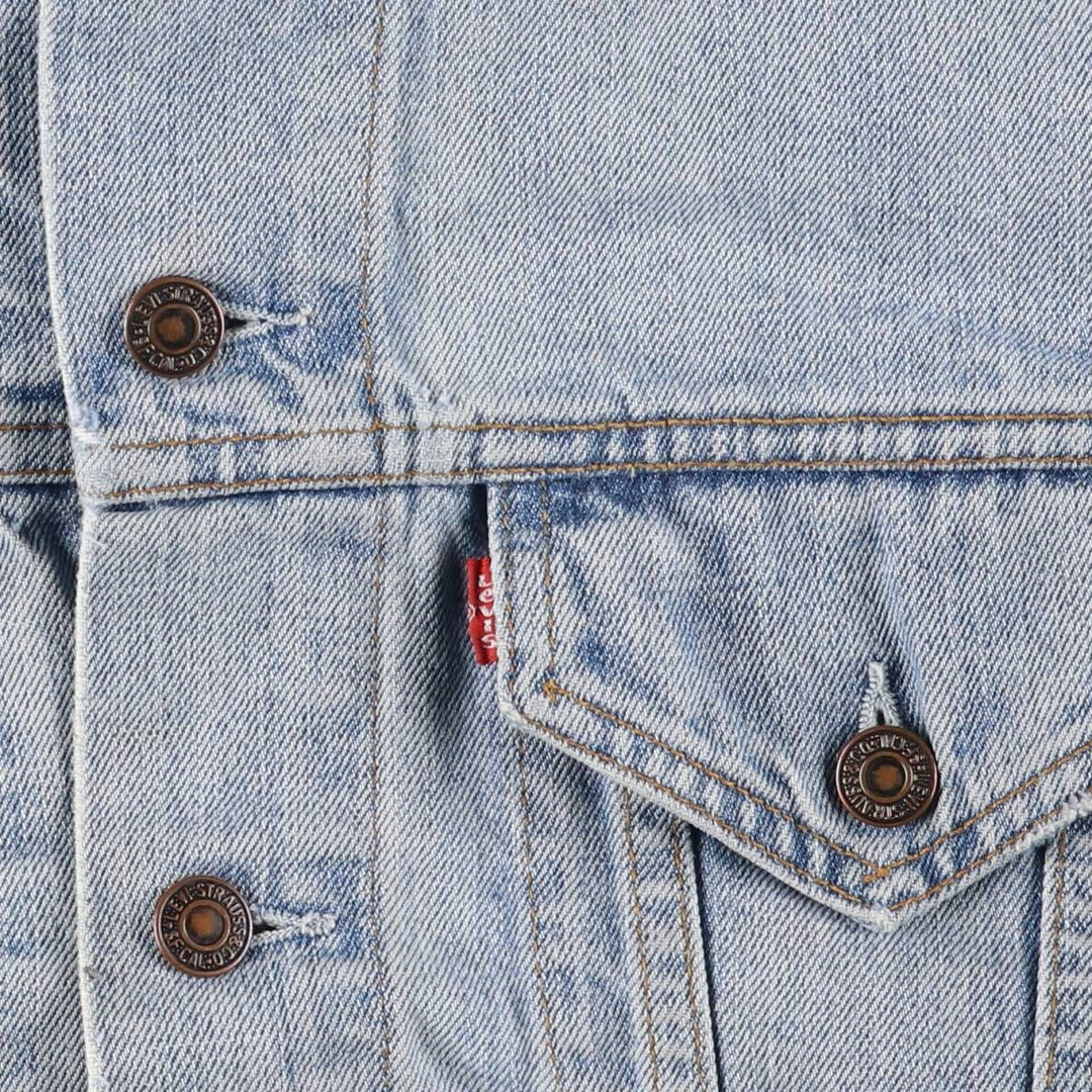 Levi's 70550-0476 Euro Model Denim Jacket, G-Jean, Men's Size L cotton blue type Vintage Second Hand