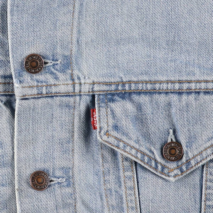 Levi's 70550-0476 Euro Model Denim Jacket, G-Jean, Men's Size L cotton blue type Vintage Second Hand