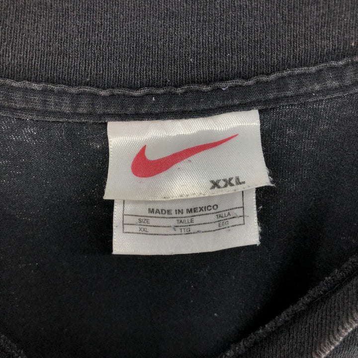 90'S Nike Long Sleeve T-Shirt, Men's XXL, Vintage cotton black type Vintage Second Hand