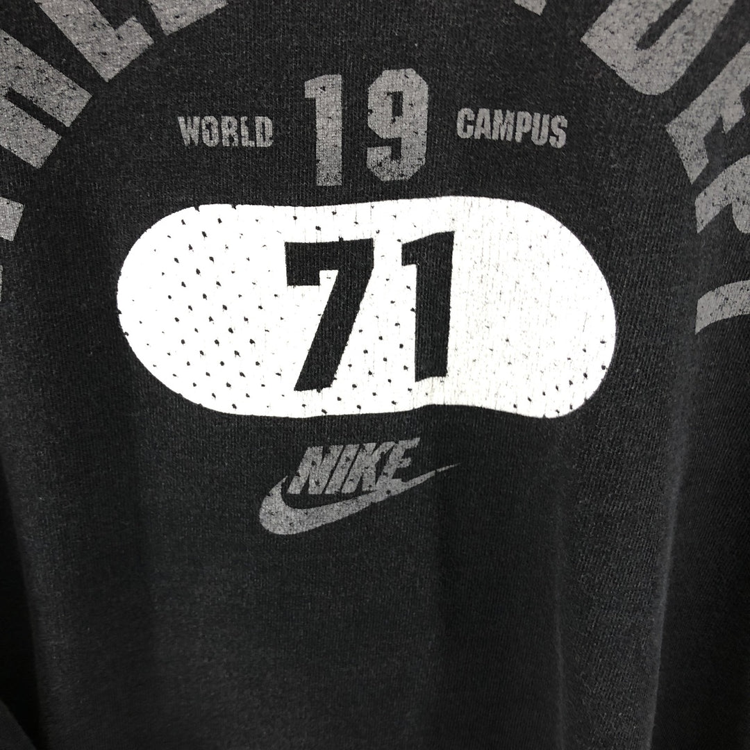 90'S Nike Long Sleeve T-Shirt, Men's XXL, Vintage cotton black type Vintage Second Hand