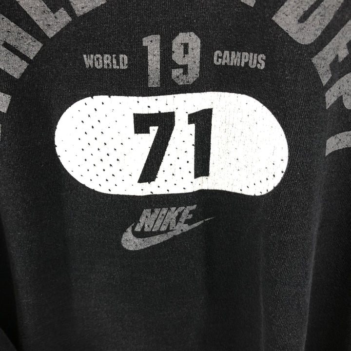 90'S Nike Long Sleeve T-Shirt, Men's XXL, Vintage cotton black type Vintage Second Hand