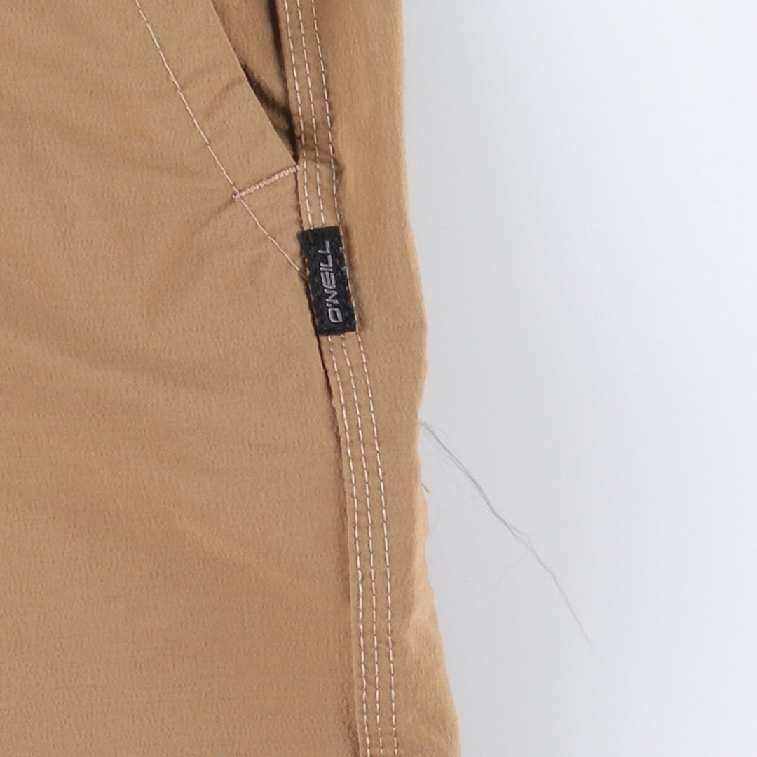 O'NEILL HYBRID TRVLR SERIES Shorts, Men's, W30 equivalent Elastane Beige type Vintage Second Hand