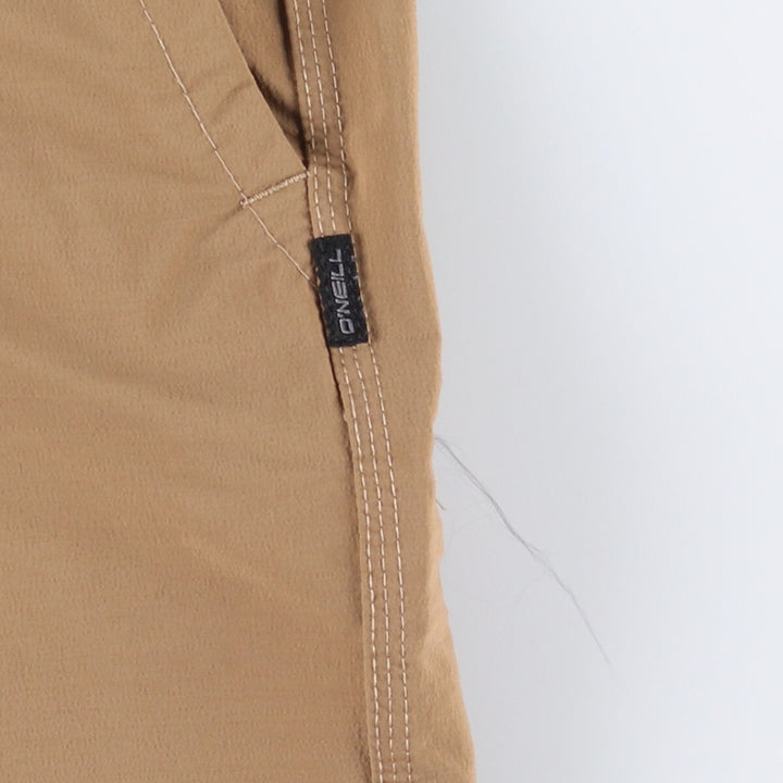 O'NEILL HYBRID TRVLR SERIES Shorts, Men's, W30 equivalent Elastane Beige type Vintage Second Hand