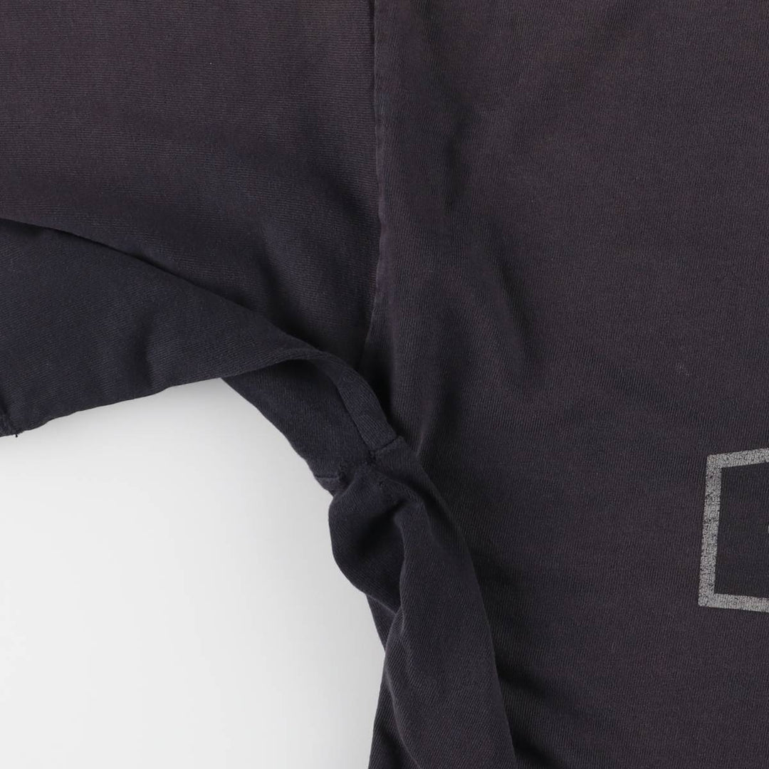 00'S Harley-Davidson Motorcycle Bike T-shirt Made in USA Men's XL cotton black type Vintage Second Hand